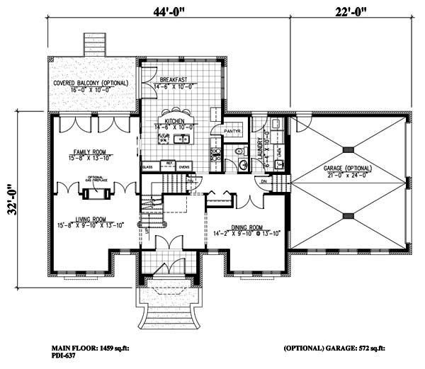 Floor Plan First Story