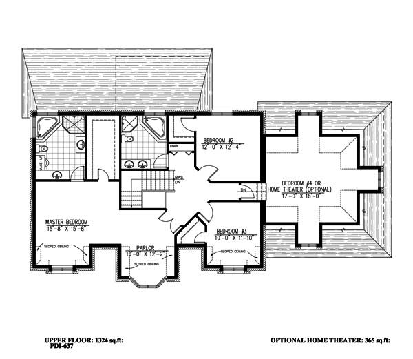 Floor Plan Second Story
