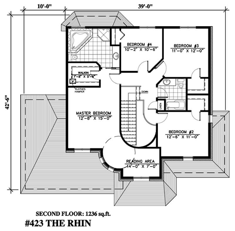 SECOND FLOOR PLAN