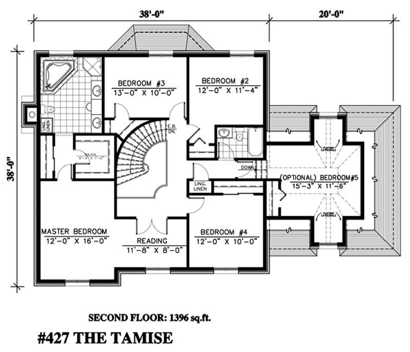 SECOND FLOOR PLAN