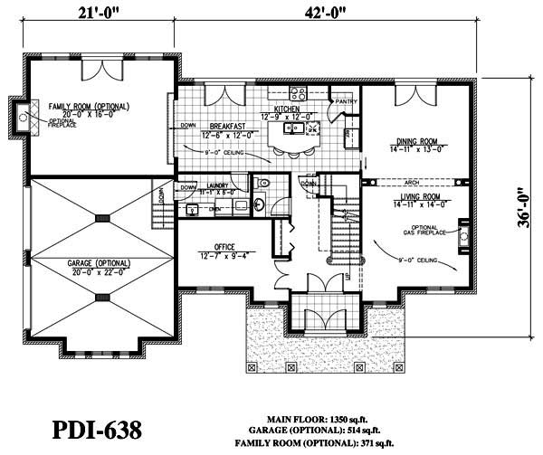 Floor Plan First Story