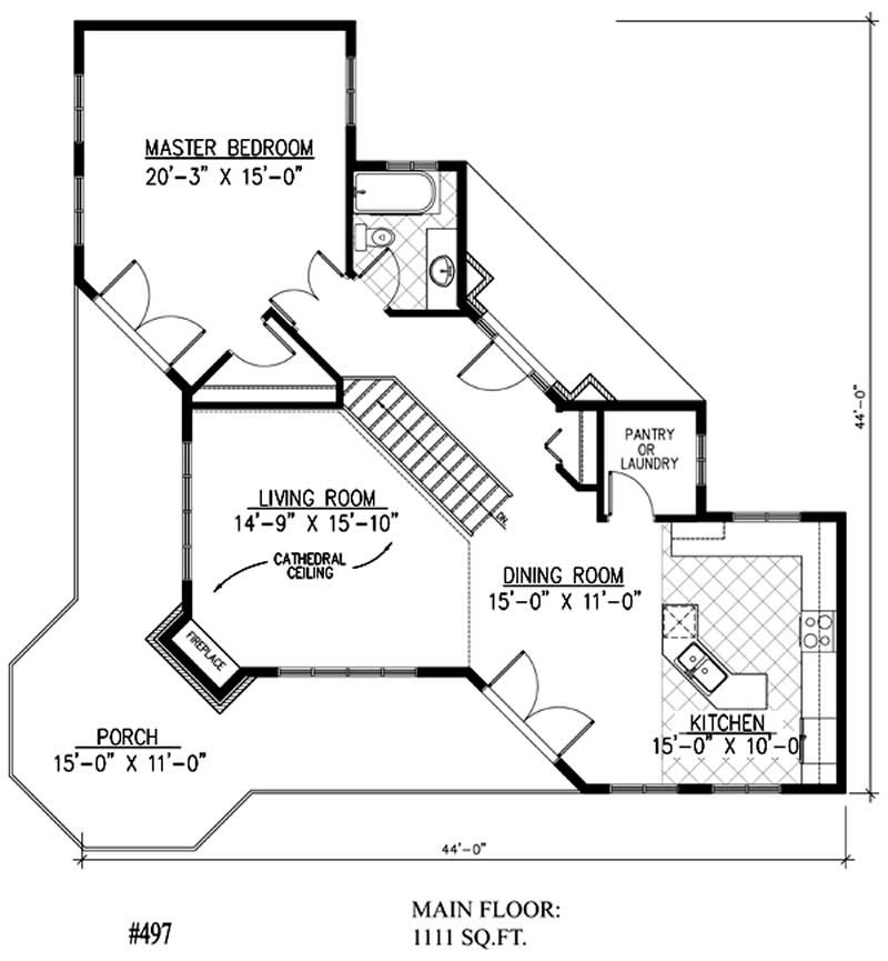 FIRST LEVEL FLOOR PLAN