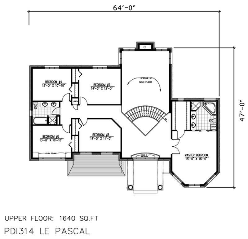 Floor Plan Second Story