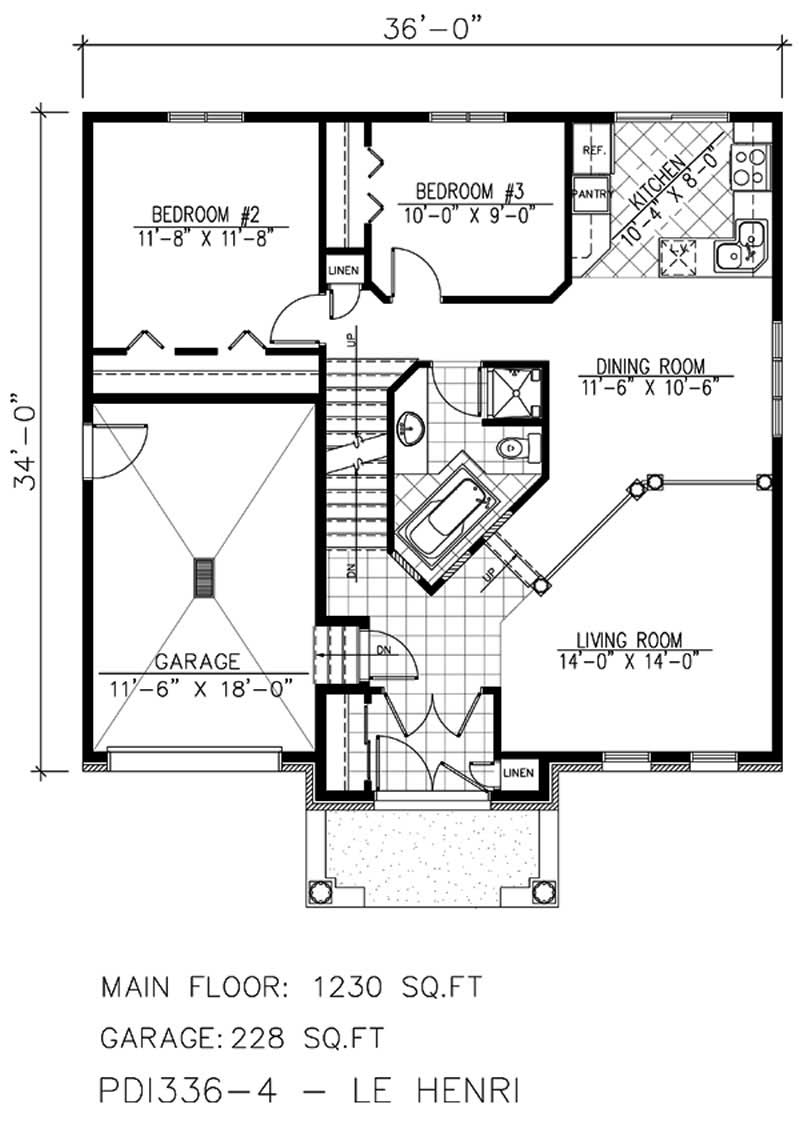Floor Plan First Story