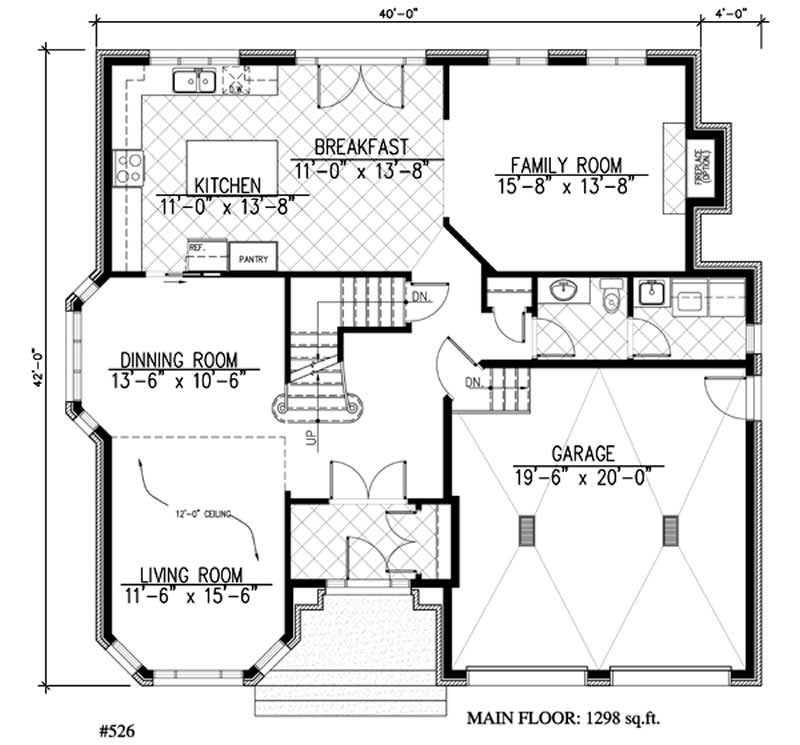 FIRST LEVEL FLOOR PLAN