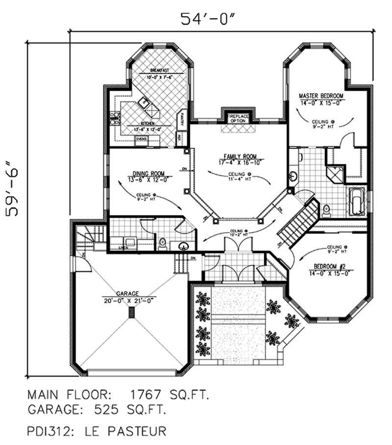 Floor Plan First Story
