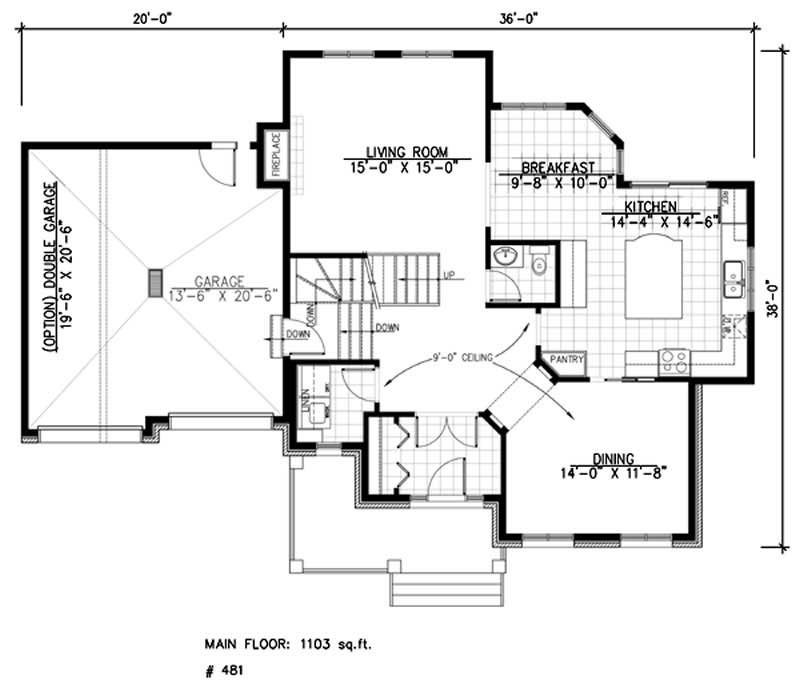 FIRST LEVEL FLOOR PLAN