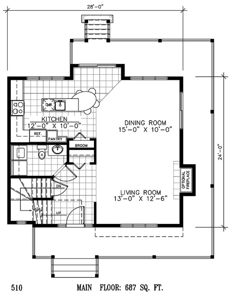 Floor Plan First Story