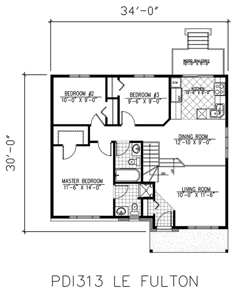 Floor Plan First Story