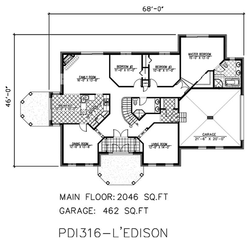 Floor Plan First Story