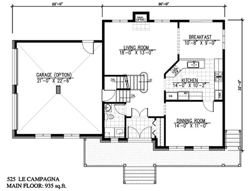 FIRST LEVEL FLOOR PLAN