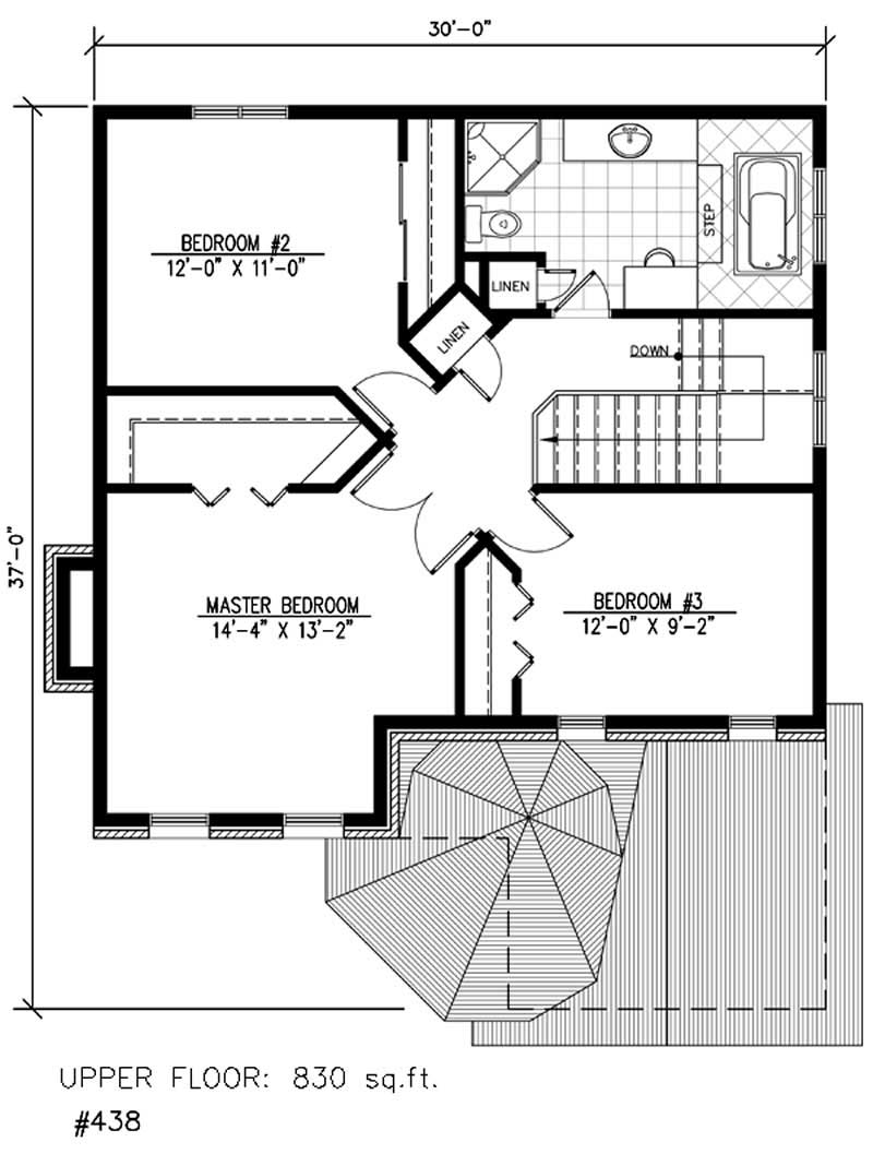 SECOND FLOOR PLAN