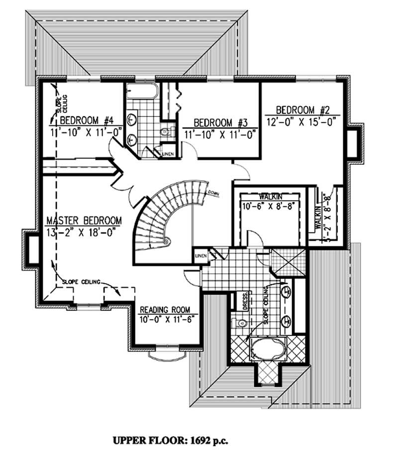 SECOND FLOOR PLAN