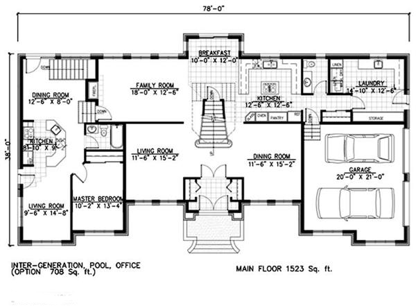Floor Plan Main Level