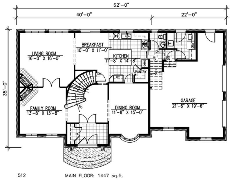 Floor Plan First Story