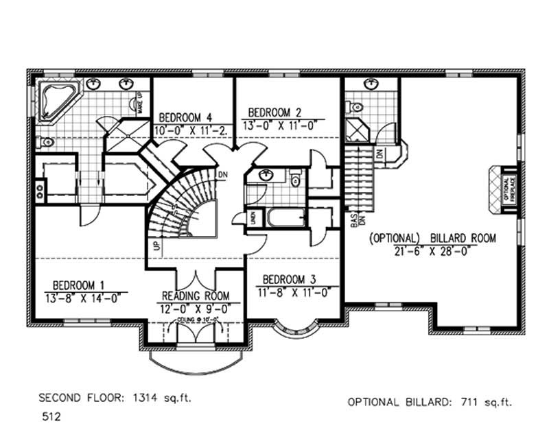 Floor Plan Second Story