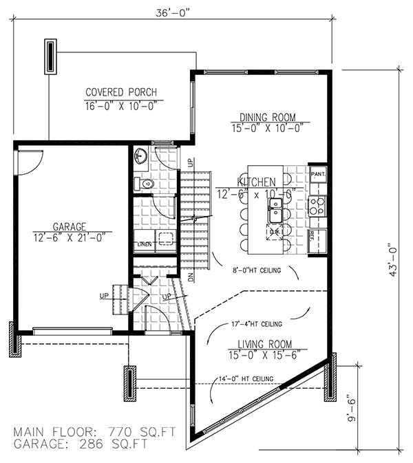 Floor Plan Main Level