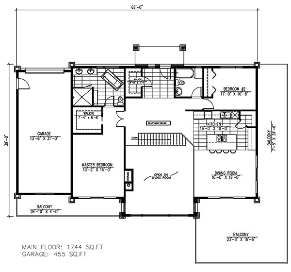 Floor Plan Main Level