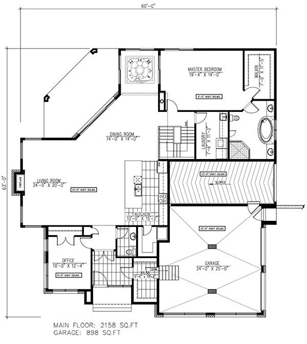 Floor Plan Main Level