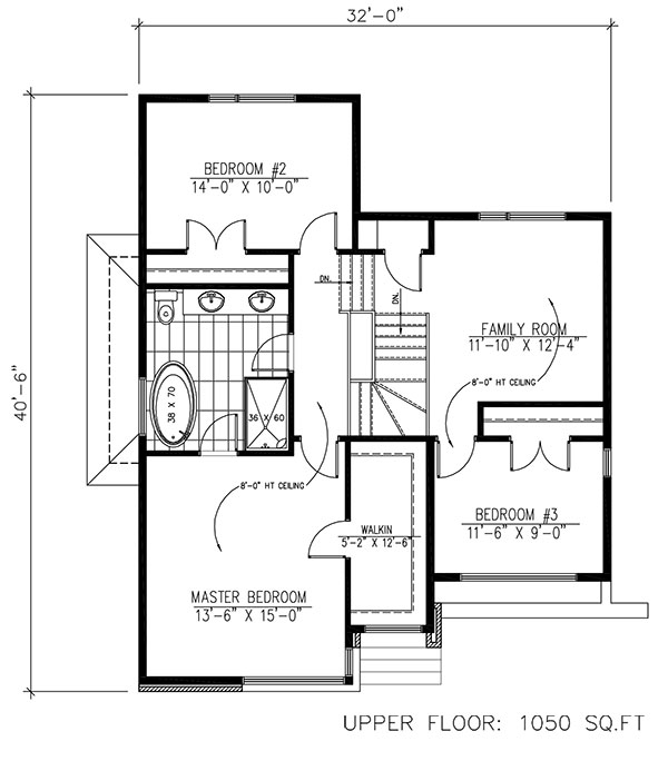Floor Plan Upper Level