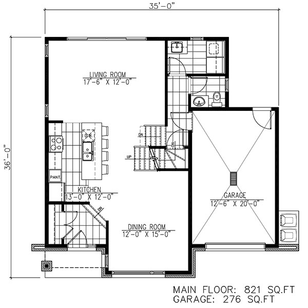 Floor Plan Main Level