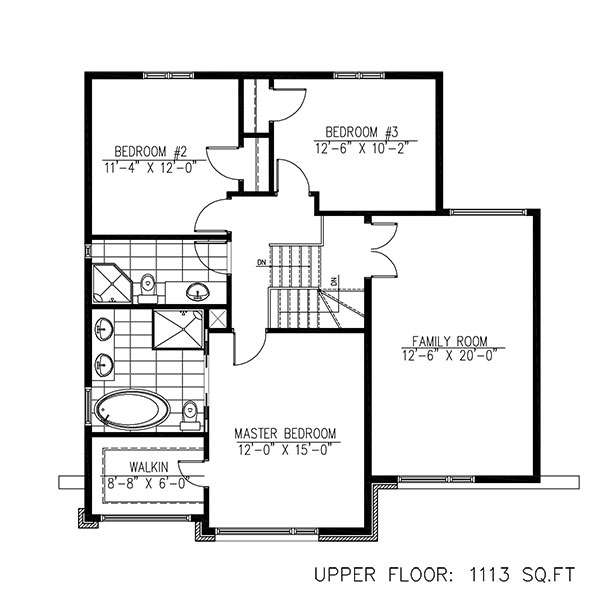 Floor Plan Upper Level