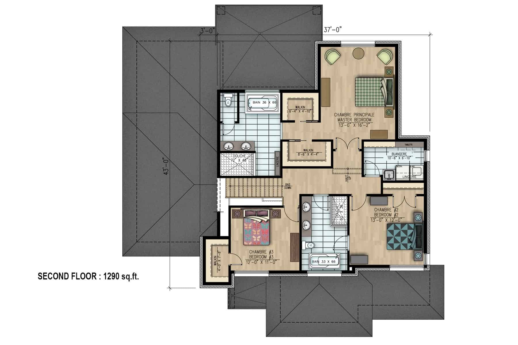 Floor Plan Upper Level