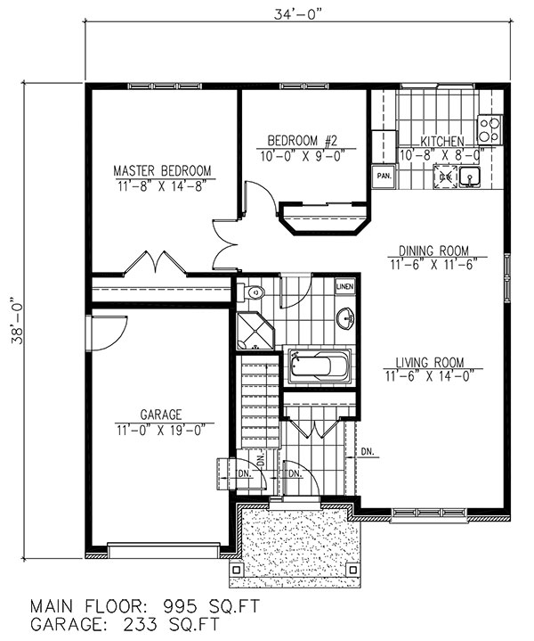 Floor Plan Main Level