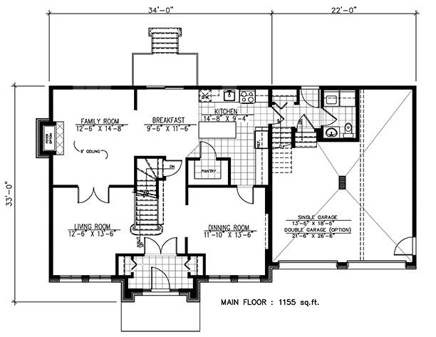 Floor Plan Main Level