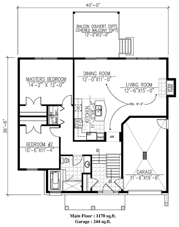 Floor Plan Main Level