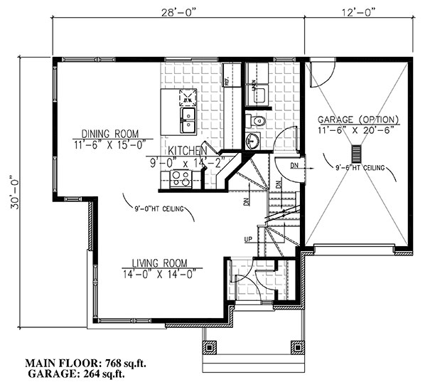 Floor Plan Main Level