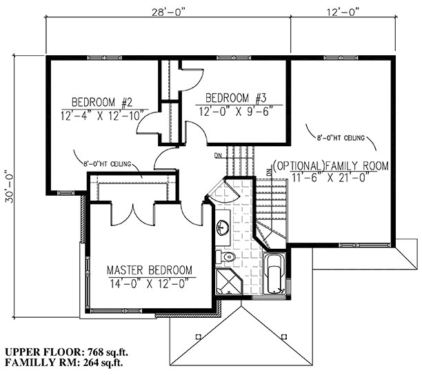 Floor Plan Upper Level