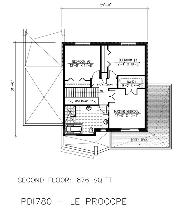 Floor Plan Upper Level