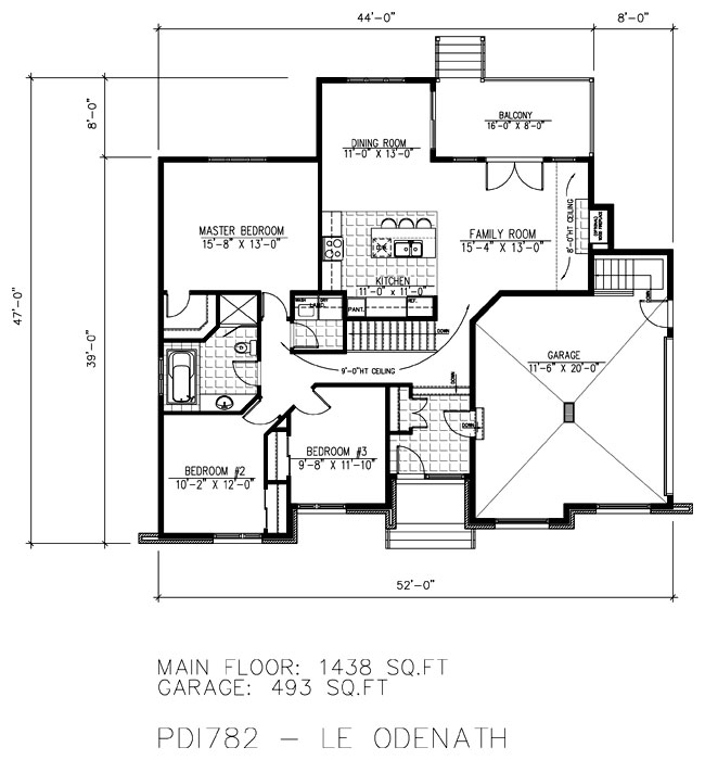 Floor Plan Main Level