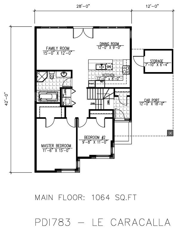 Floor Plan Main Level