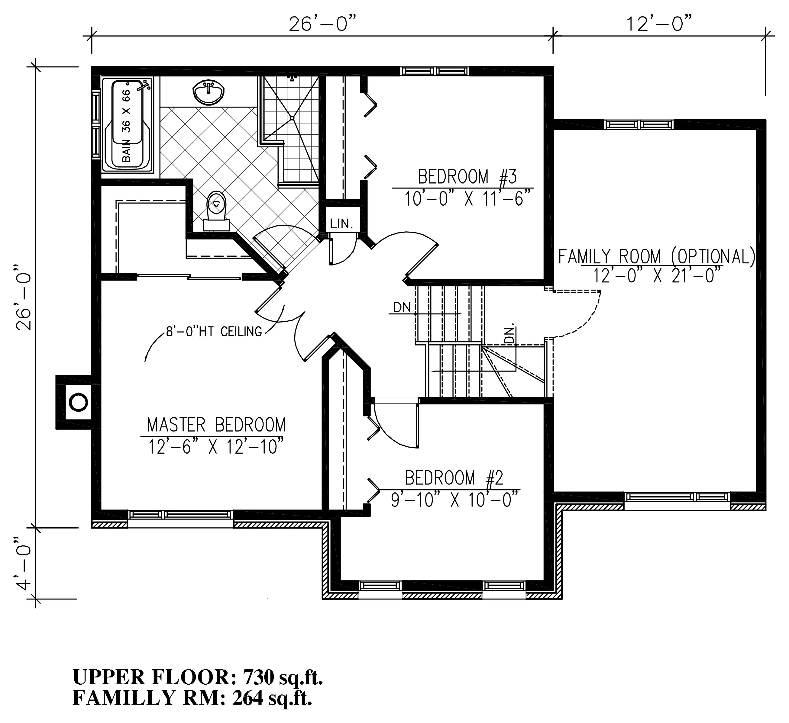 Floor Plan Upper Level