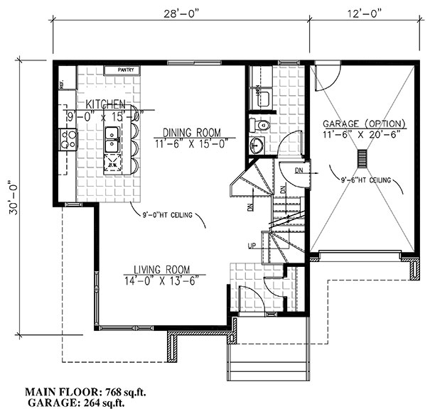 Floor Plan Main Level