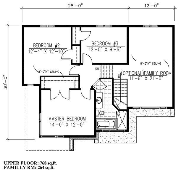 Floor Plan Upper Level