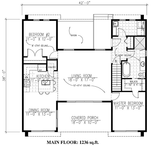 Floor Plan Main Level
