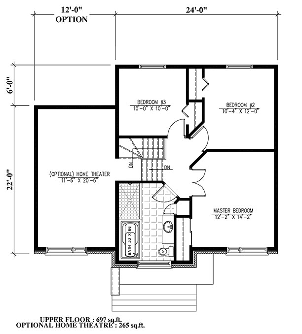 Floor Plan Upper Level