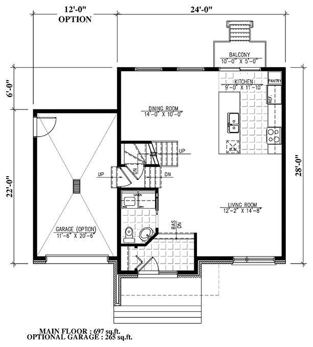 Floor Plan Main Level