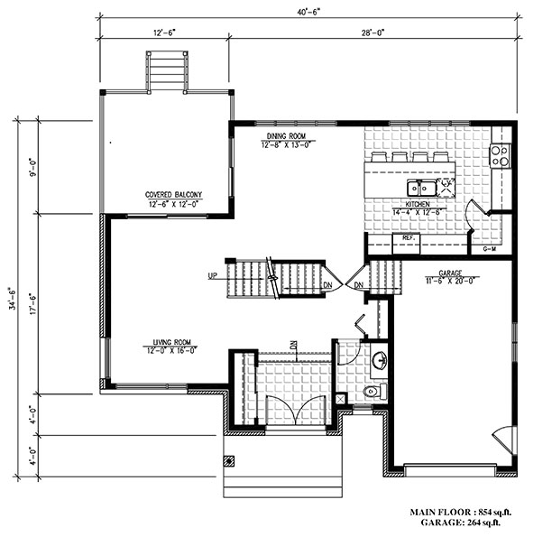 Floor Plan Main Level