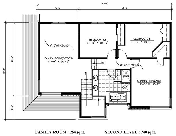 Floor Plan Upper Level