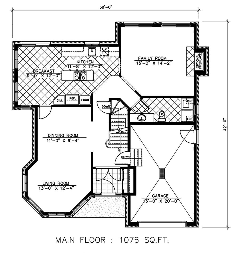 Floor Plan Main Level