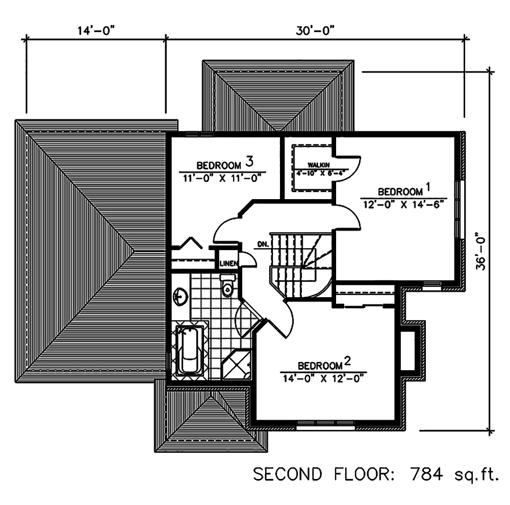 Floor Plan Upper Level