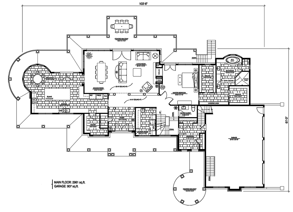 Floor Plan Main Level