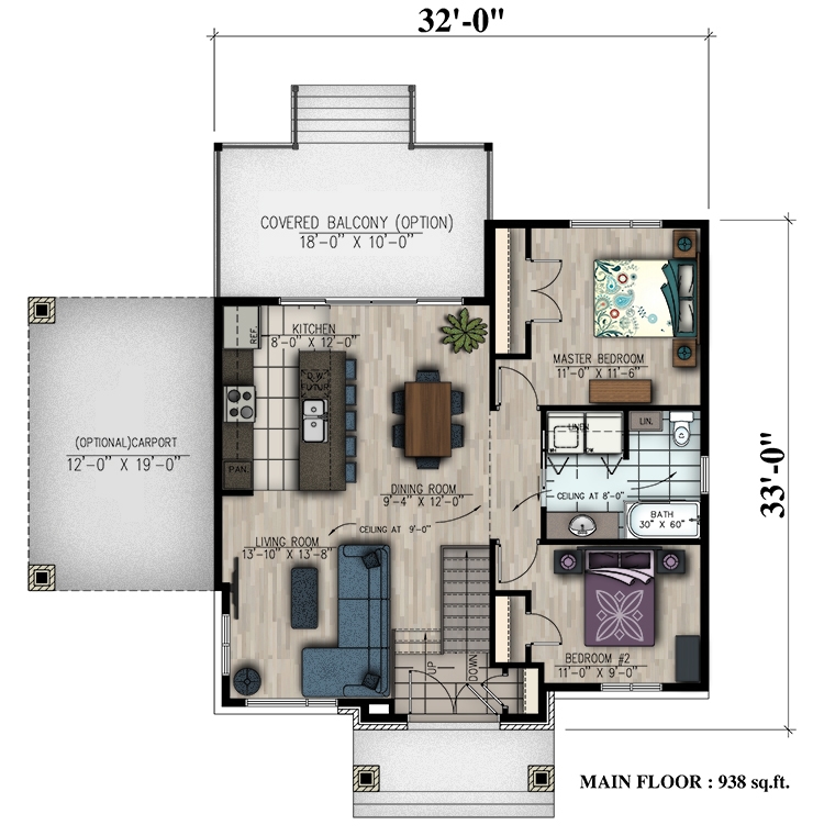 Floor Plan Main Level