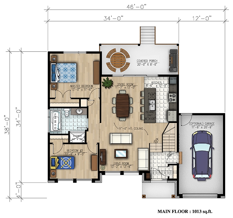 Floor Plan Main Level