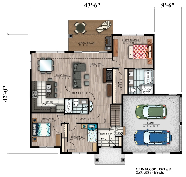 Floor Plan Main Level