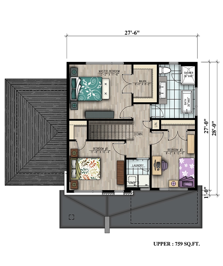 Floor Plan Upper Level